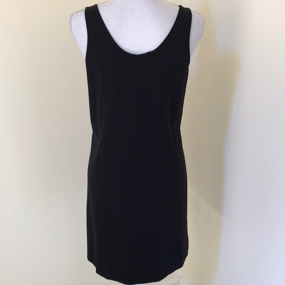 DVF size 6, black Desta eyelet lace Sheath dress
